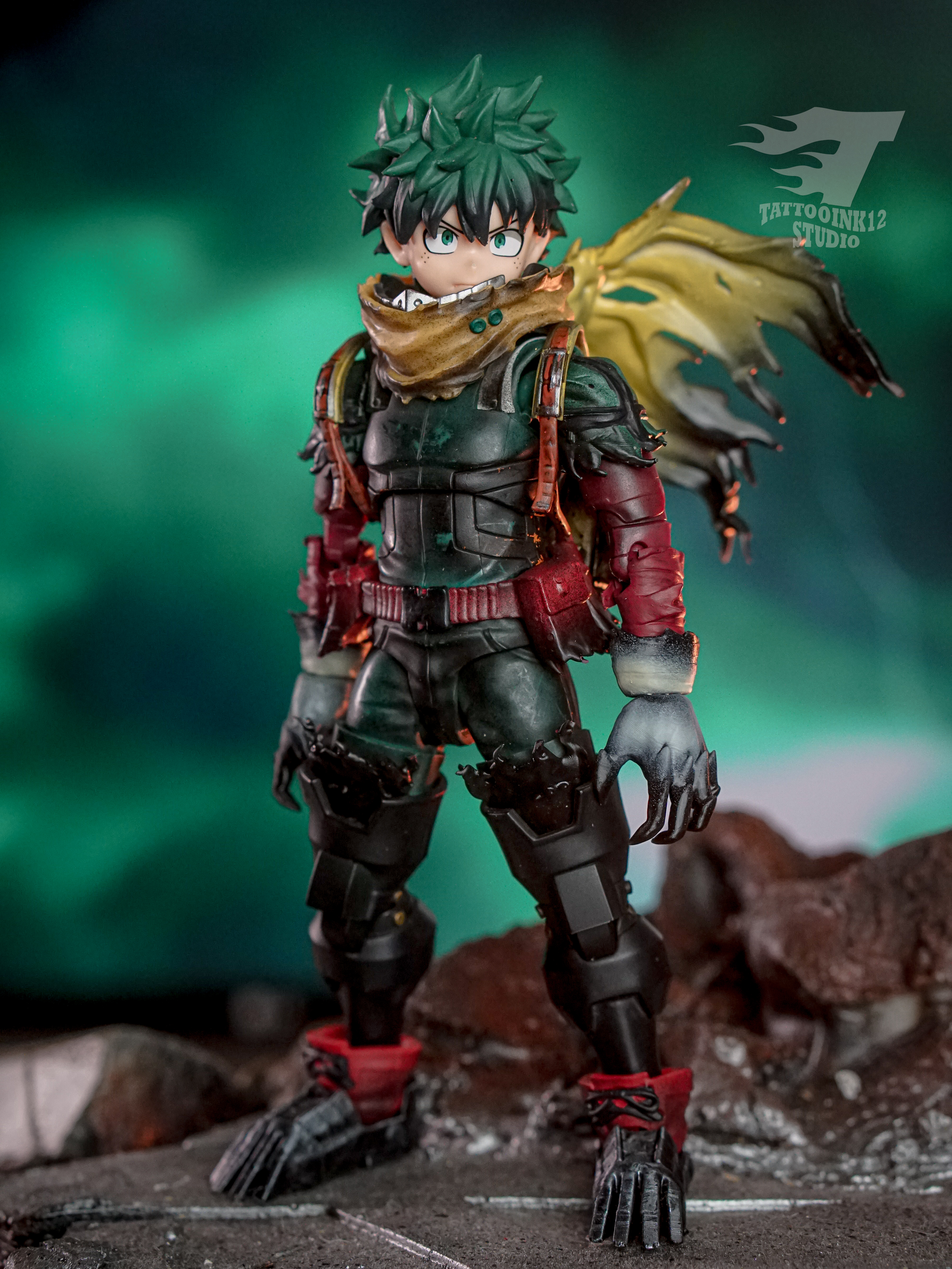 Dark Deku Scarf