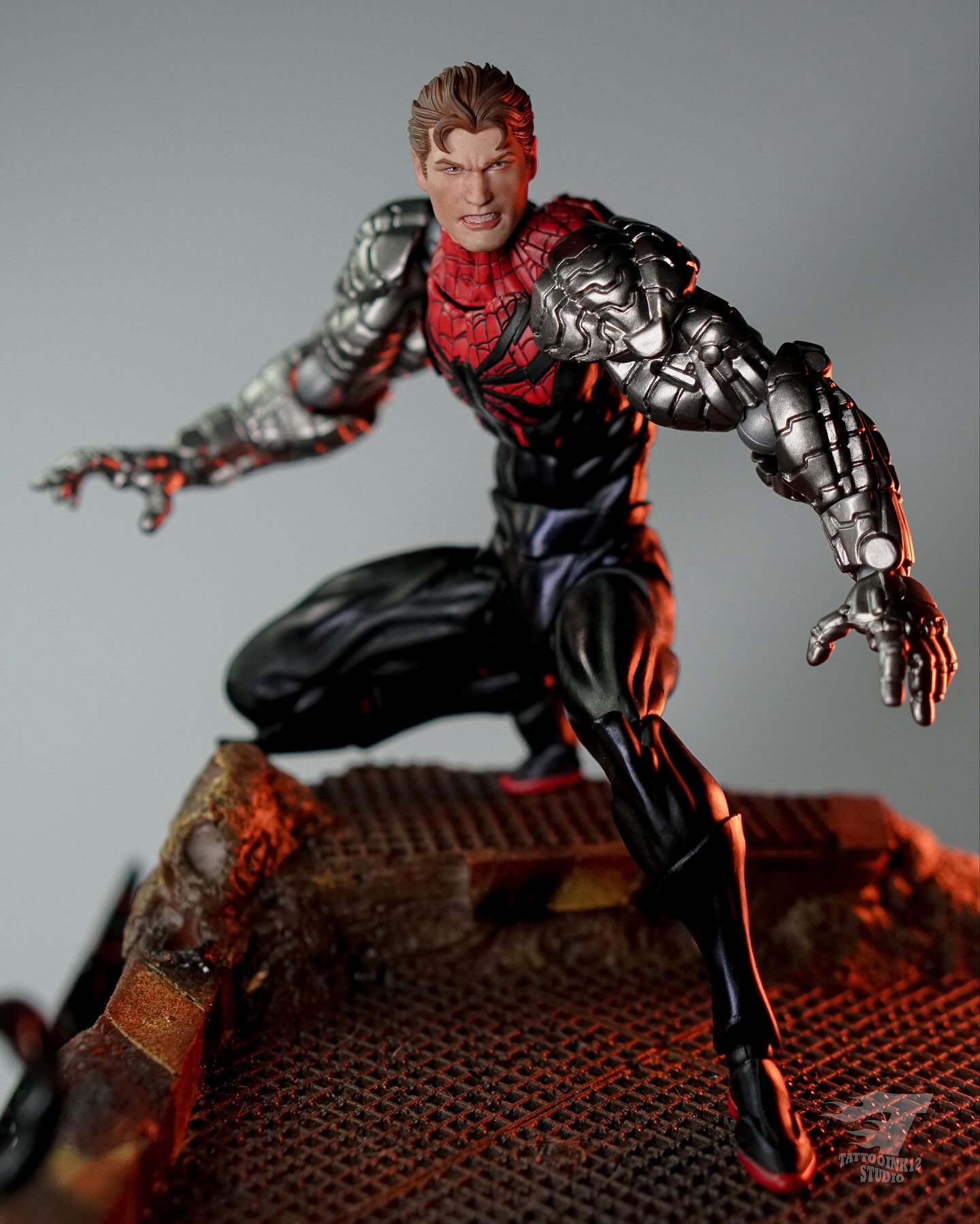 Peter parker head
