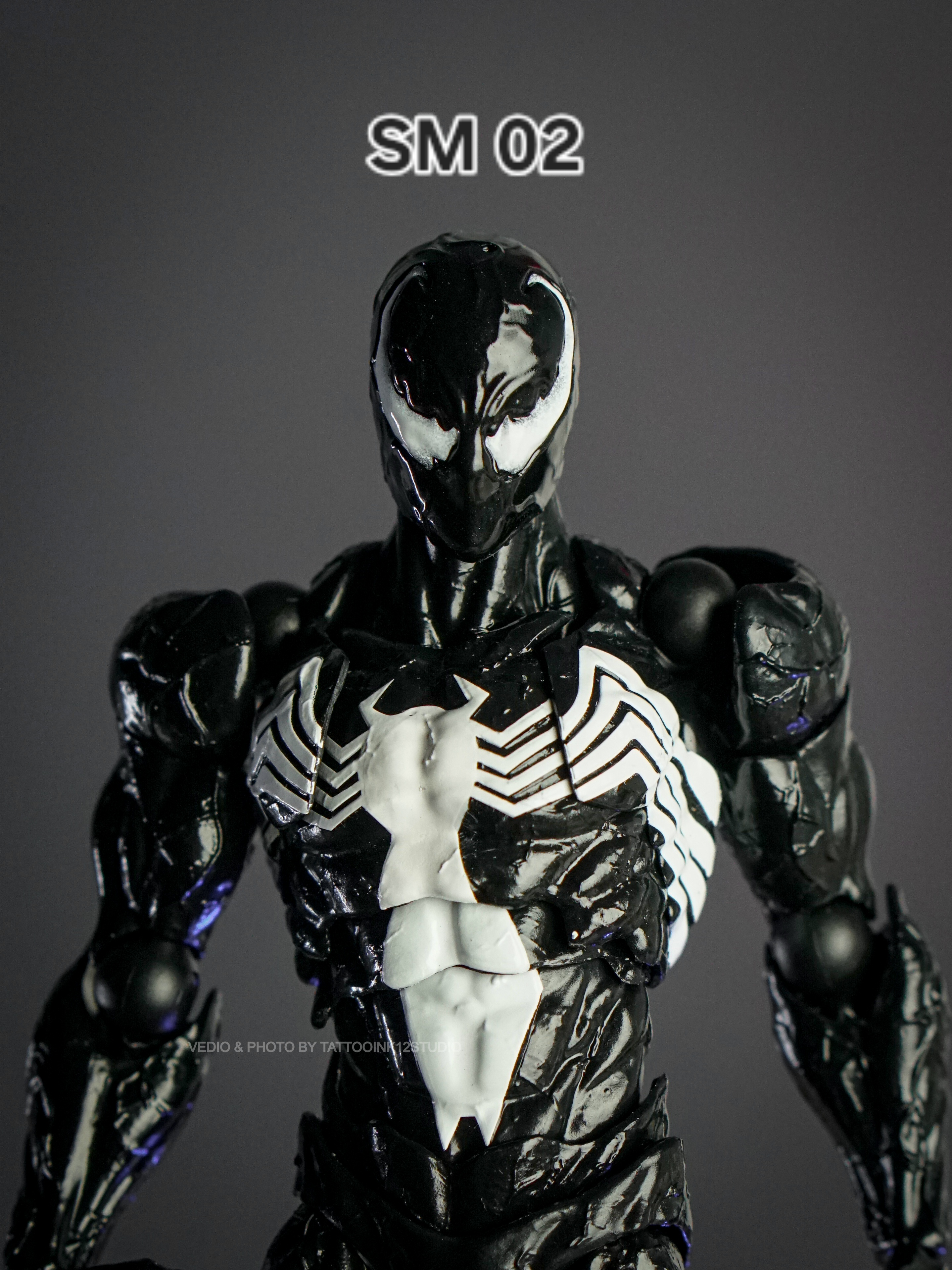 spiderman blacksuit Revoltech - Messtoy